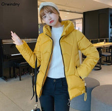 Load image into Gallery viewer, Orwindny Winter Jacket Women Plus Size S-4XL 5XL 6XL Female Jacket Thick Warm Parka Hooded Down Cotton Padded Jackets And Coats