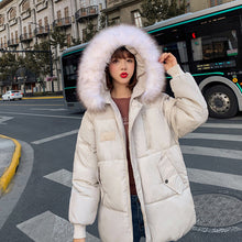 Load image into Gallery viewer, VOZRO 2019 Winter Jacket Coat, Cotton With Winter Leather Coat, Style Thick Coat Women  Ukraine Veste Femme Campera Mujer Zaful