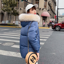 Load image into Gallery viewer, VOZRO 2019 Winter Jacket Coat, Cotton With Winter Leather Coat, Style Thick Coat Women  Ukraine Veste Femme Campera Mujer Zaful