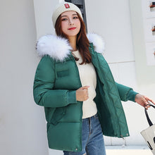 Load image into Gallery viewer, VOZRO 2019 Winter Jacket Coat, Cotton With Winter Leather Coat, Style Thick Coat Women  Ukraine Veste Femme Campera Mujer Zaful