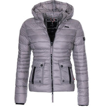 Load image into Gallery viewer, ZOGAA 2019 New Spring Coat Cotton Paddedd Light Warm Overcoat Coat Casual Solid Jacket Women Parkas Outerwear women winter coat