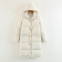 Load image into Gallery viewer, 2019 Fashion Cotton Coat Women Winter Warm Jacket Big Fur Collar Long Thickening Parka Coat Large Size Slim Fit Cotton Outerwear
