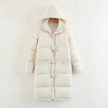 Load image into Gallery viewer, 2019 Fashion Cotton Coat Women Winter Warm Jacket Big Fur Collar Long Thickening Parka Coat Large Size Slim Fit Cotton Outerwear