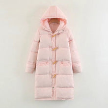 Load image into Gallery viewer, 2019 Fashion Cotton Coat Women Winter Warm Jacket Big Fur Collar Long Thickening Parka Coat Large Size Slim Fit Cotton Outerwear